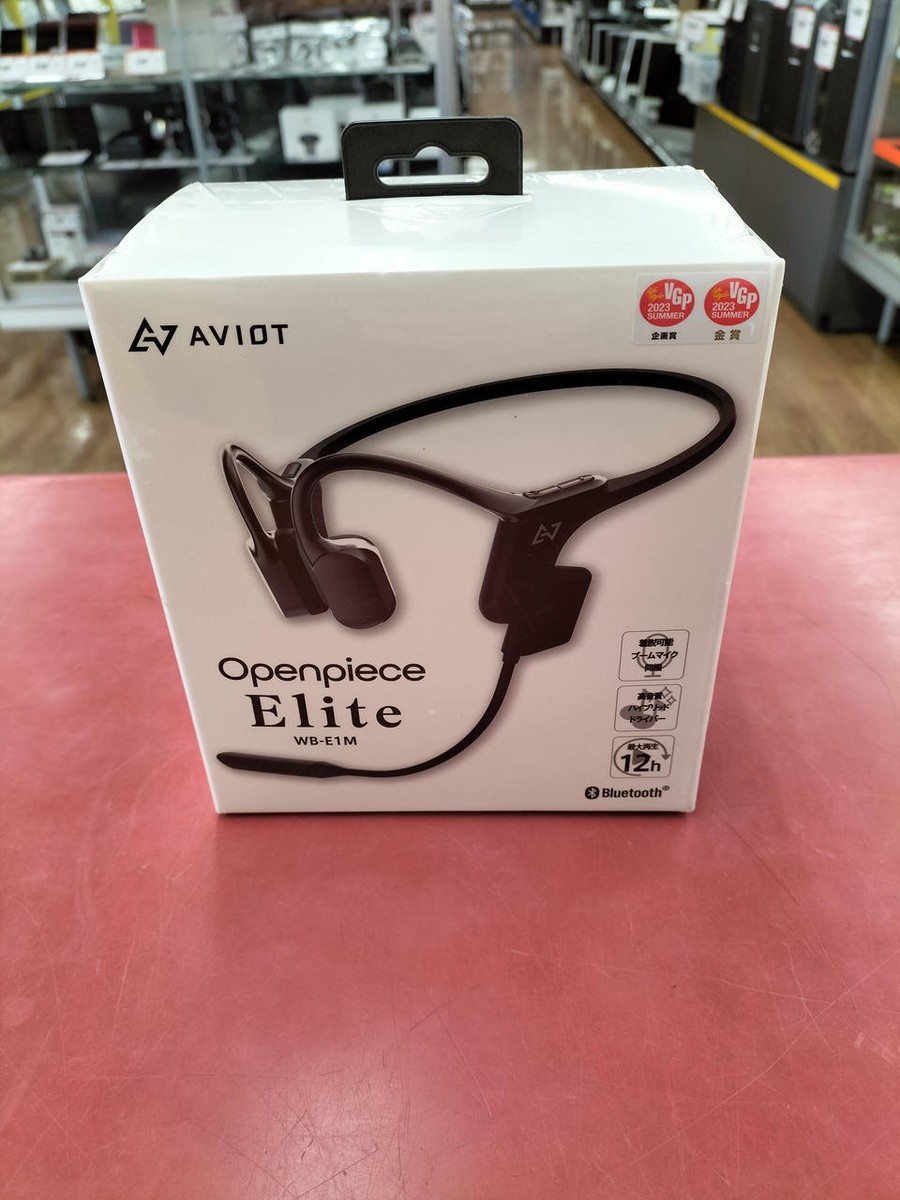 Aviot Wb-E1M Bone Conduction Wireless Earphones From Japan Used Aviot Wb-E1M Bone Conduction Wireless Earphones From Japan Used