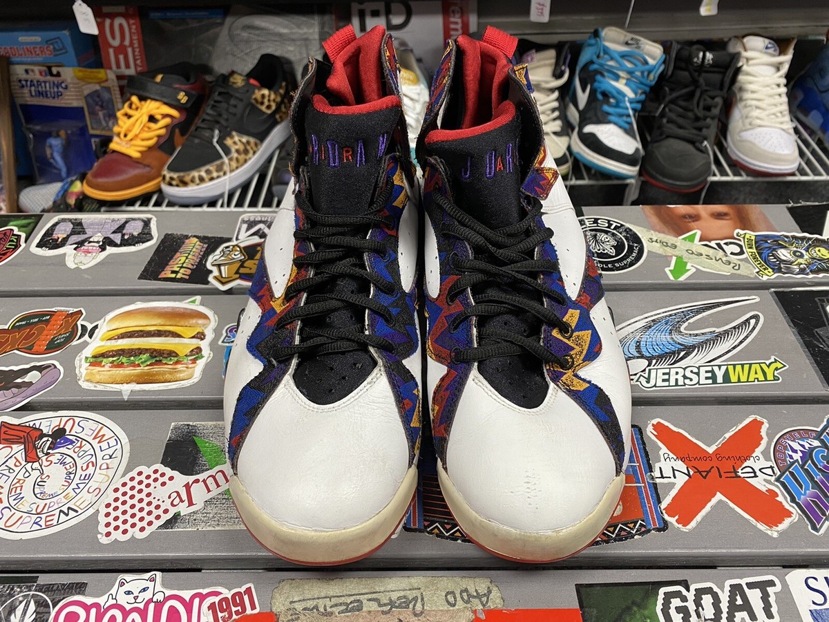 美品28cm NIKE AIR JORDAN 7 sweater ジョーダン 7 Jordan 7 Retro GS 'Sweater' - Air Jordan - 304774 142
