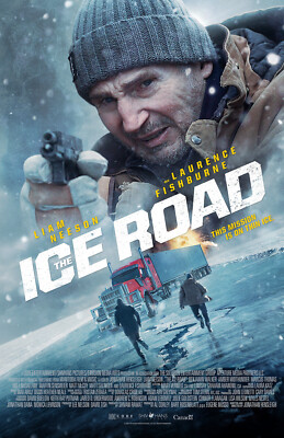 BB4052 The Ice Road Film By Jonathan Hensleigh 2021 Collage Movie Poster 11x17