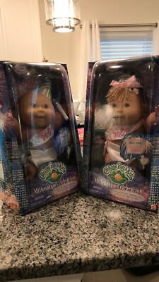 Two Cabbage Patch Kids - Millenium Celebration - Collector's Edition -Very  Rare