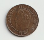 France - Napoleon III - Centime 1862A Ch. UNC * Cert: 3688 — photo 1