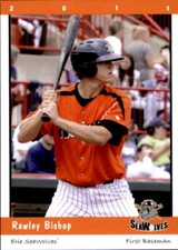 2011 Erie SeaWolves Grandstand #2 Rawley Bishop Spring Hill Tennessee TN Card