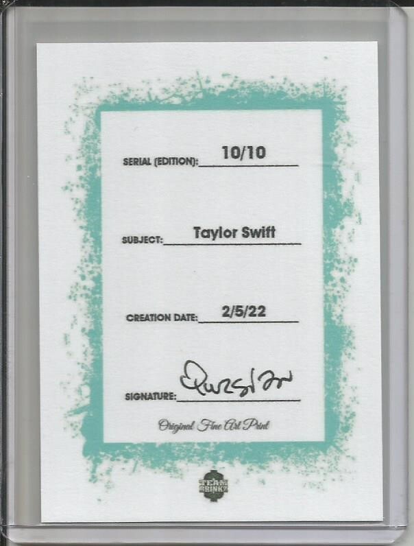 Taylor Swift TTPD 直筆サイン入り+ 10”×10”両面ポスター Taylor Swift TTPD 直筆サイン入り+ 10”×10”両面ポスター - メルカリ