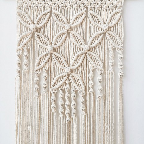 Macrame Wall Hanging Tapestry Handmade Ethnic Chic Tapestry Woven Wall Art⌒ - Picture 11 of 12