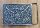 Union Officer Sword Belt Plate Civil War Style Eagle Brass Belt Buckle Replica