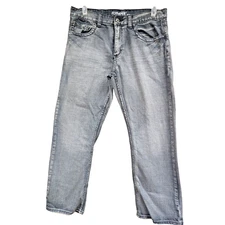 Flypaper Jeans Men's 33 x 30 Blue Denim Bootcut Casual Faded Comfort