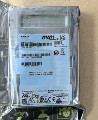 KIOXIA CD8 15.36TB SSD CD8P-R 2.5'' U.2 NVME PCIe5.0 x4 KCD8XPUG15T3