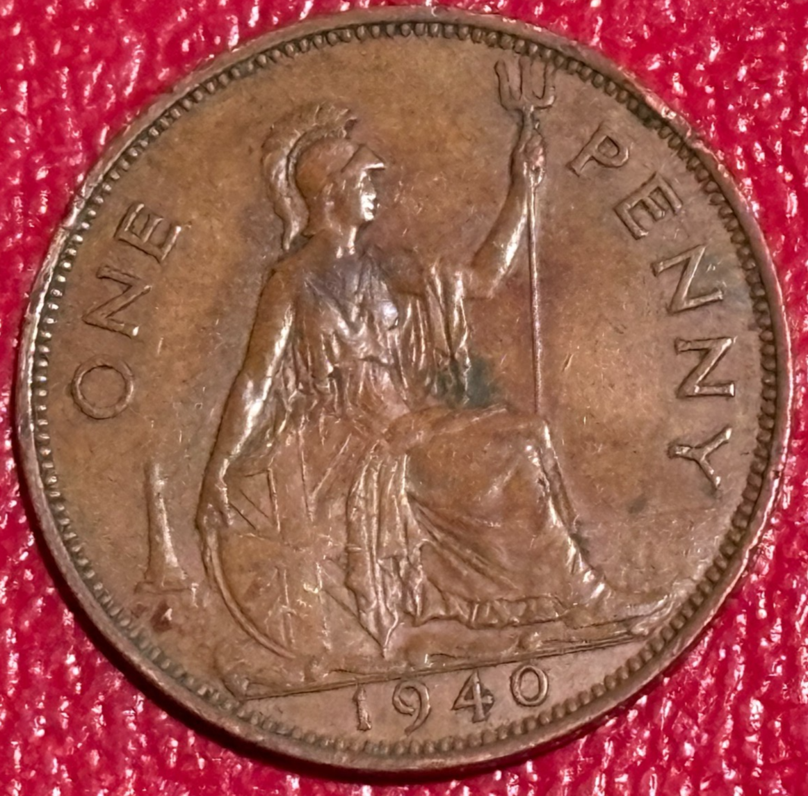 HIGH GRADE XF 1940 GREAT BRITAIN PENNY COIN-JAN762 | eBay