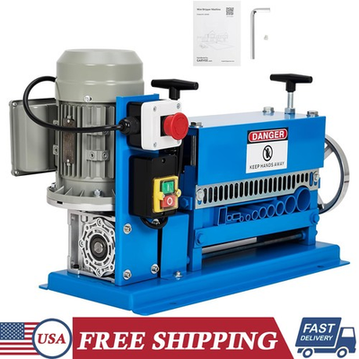 #ad 370W Electric Wire Stripping Machine 0.06 1.5 in Power Cable Stripper 88 Ft Min $298.95