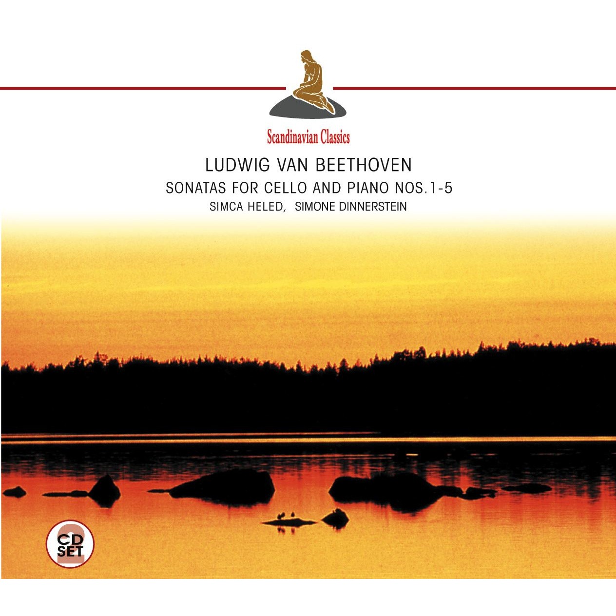 Simca Heled, Simone Dinnerstein - Beethoven: Sonatas For Cello And Piano Nos. 1