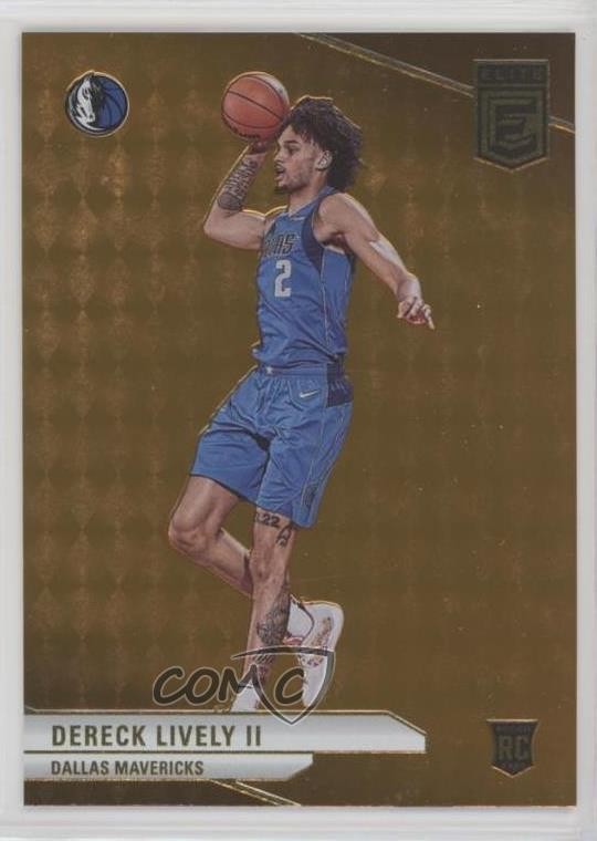 2023-24 Donruss Elite Rookies Orange Dereck Lively II #229 Rookie RC 1e6a