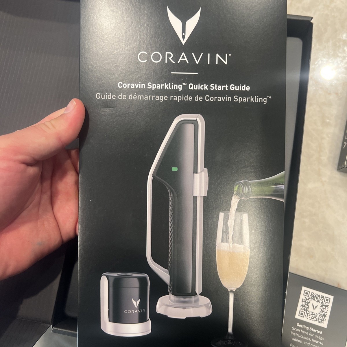 Coravin Sparkling Wine Preservation System - Open Box Lapin
