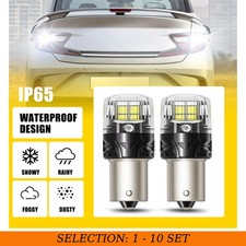 2-20x 1156 Led Bulbs 6500k White Reverse Back Up Turn Signal Parking Brake Light 2-20x 1156 Led Bulbs 6500k White Reverse Back Up Turn Signal Parking Brake Light