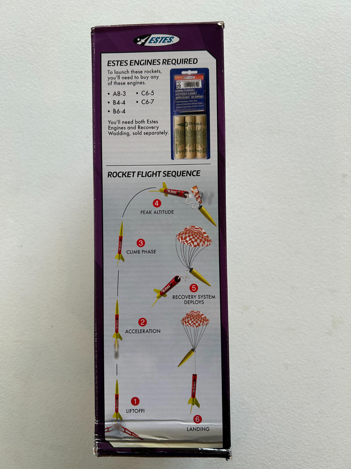 Brand New Unopened Estes Rascal & Hi Jinx Flying Model Rocket Launch Set