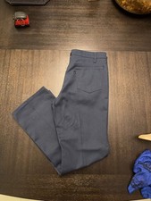 Vintage Levi's 517 Sta-Prest Bootcut Pants Navy 34x30NWOT