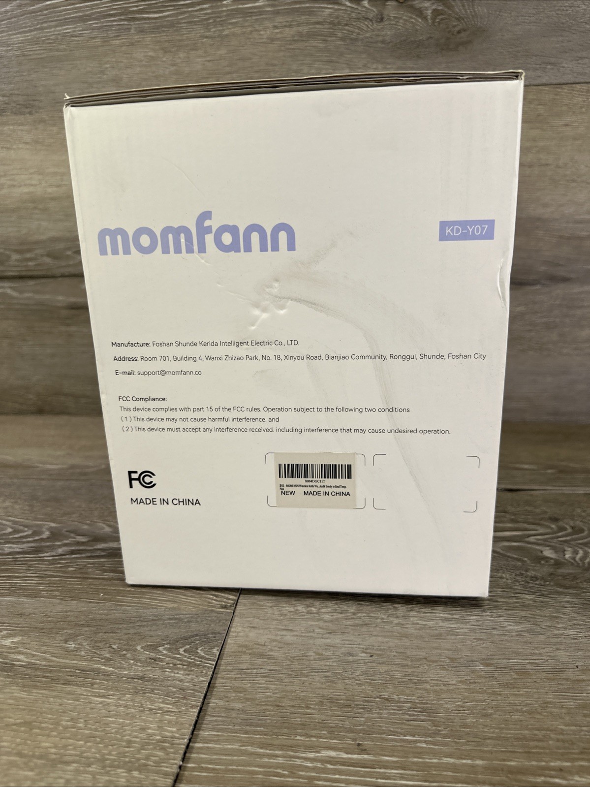 MOMFANN Waterless Baby Bottle Warmer KD-Y07 *NEW*