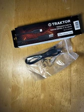 Native Instruments Traktor cable USB B to Lightning - open box, never used.
