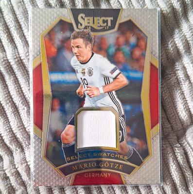 Panini Select 2016/17 Mario Götze Deutschland Select Swatches SS-MG /199
