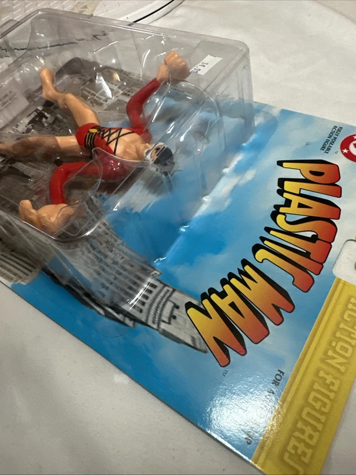 Nueva figura variante DC Direct Plastic Man 1999 vintage sin abrir (Y12) Foto 4 de 4