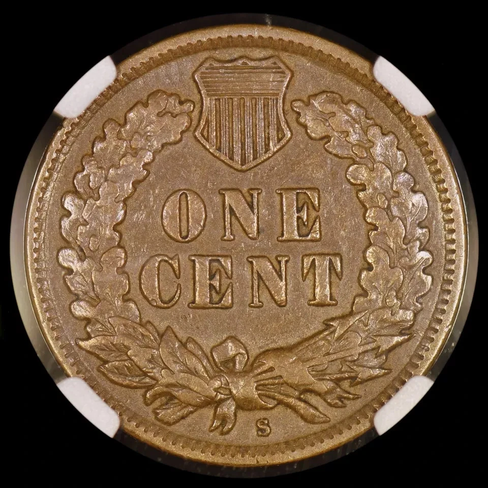 1908-S  Indian Head Cent - NGC XF 40 BN -   1c One Penny - Image 3 of 4