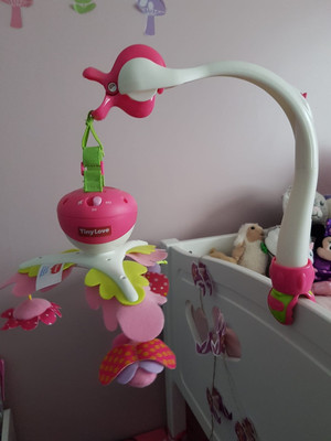  Baby Mobile für Kinderbett, Tragbares Tiny Love Take Along Mobile, 3-in-1