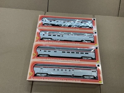 RIVAROSSI IHC HO SCALE PASSENGER COACH CAR WAGON SET 4X SOUTHERN PACIFIC CARS ! - Image 1 of 4