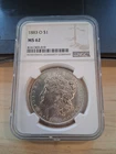 1883O $1 Morgan Silver Dollar