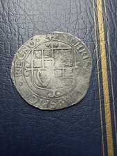 Charles I Silver Hammered Shilling, Star Mintmark For London Mint Detecting Find