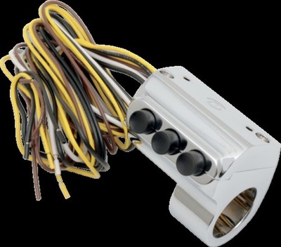 PERFORMANCE MACHINE (PM) 0062-2035-CH SWITCH ASSY 3BUTN LT CH