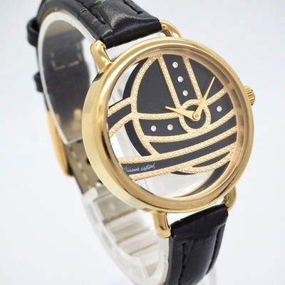 Vivienne Westwood Watch Women's New Strap Orb Black From