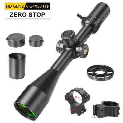 Optic Zielfernrohr WestHunter HD Gen2 6-24x50 FFP ZS Schussfest Erste Fokusebene