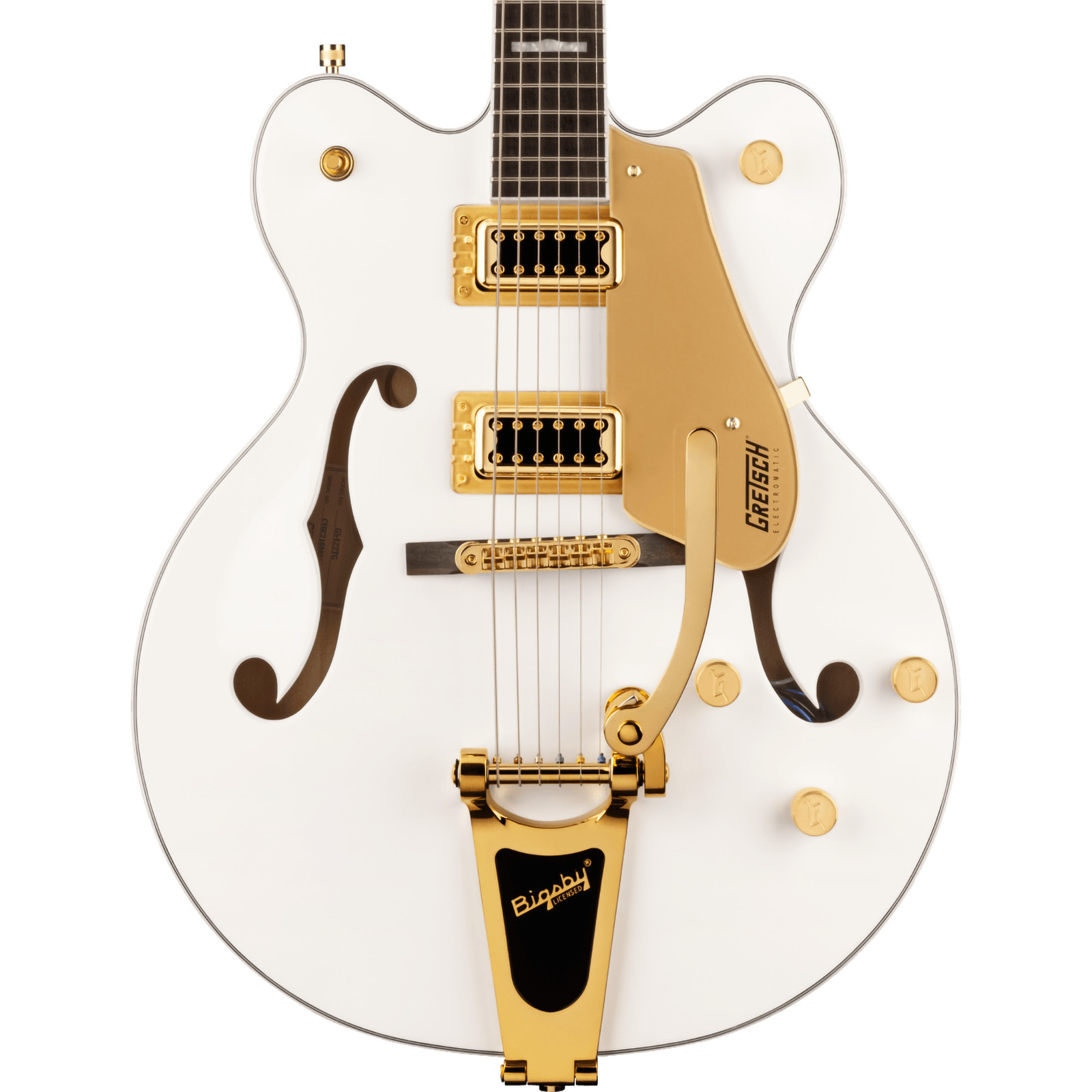 Классическая электрогитара Gretsch G5422TG Electromatic с полым корпусом Snowcrest White 156390₽