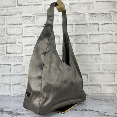 Rare Prada 1999Aw Hobo Bag Shoulder Triangle