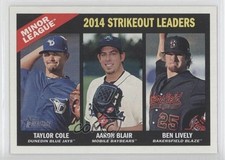 2015 Topps Heritage Minor League Edition Aaron Blair Ben Lively Taylor Cole 0c4