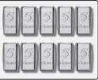 New Listing10 Silver Bars 3 grams Pure 999 Fine Solid 5GN Bars Bullion Precious Metals Shot