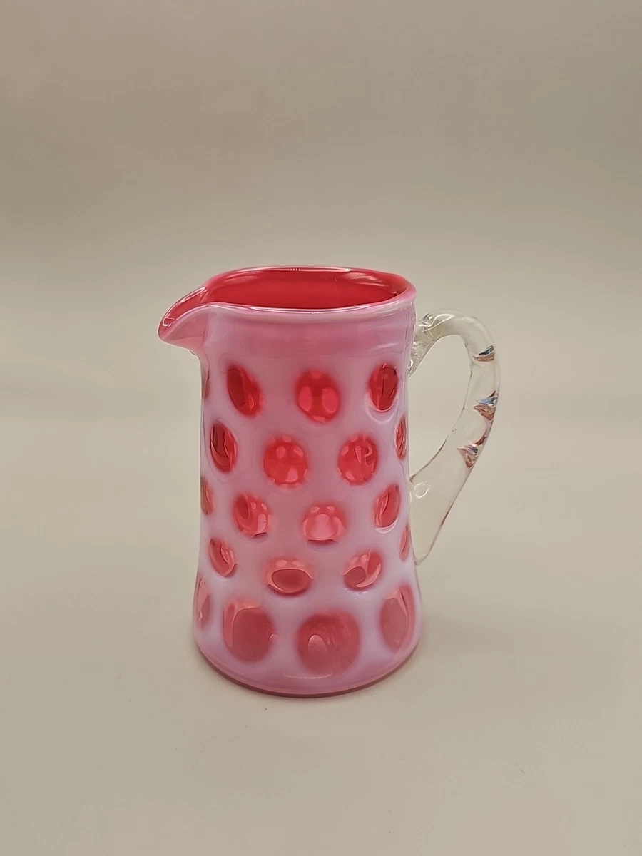 スペシャル！40s〜クランベリーオパールセントドットピッチャーFenton Fenton Pitcher for sale | eBay
