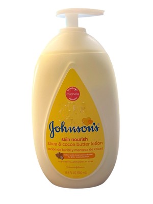 JOHNSON'S SKIN NOURISH SHEA & COCOA BUTTER LOTION 16.9 OZ