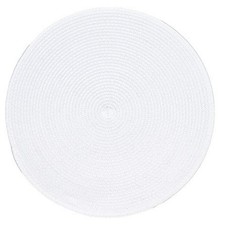 Popular Style Round Placemats 4 Pack Solid Plain Design HeatResistant Table Mats