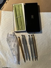 3 Vintage Cross Pen Pencil Sets Century Chrome 1/20 12KT Gold Filled 6 Total