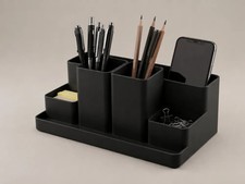 Desk Organizer Pen Pencil Phone Holder 225mm - 3D Printed Choose Color