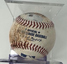 Yankees at Tampa Bay Rays  Authenticated Game Used Ball Steinbrenner Field 2025