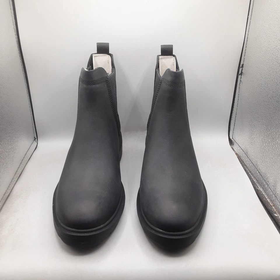 Timberland Women's Brimfield Chelsea Boots Women's 9M Black Nubuck A50 - Image 2 of 4