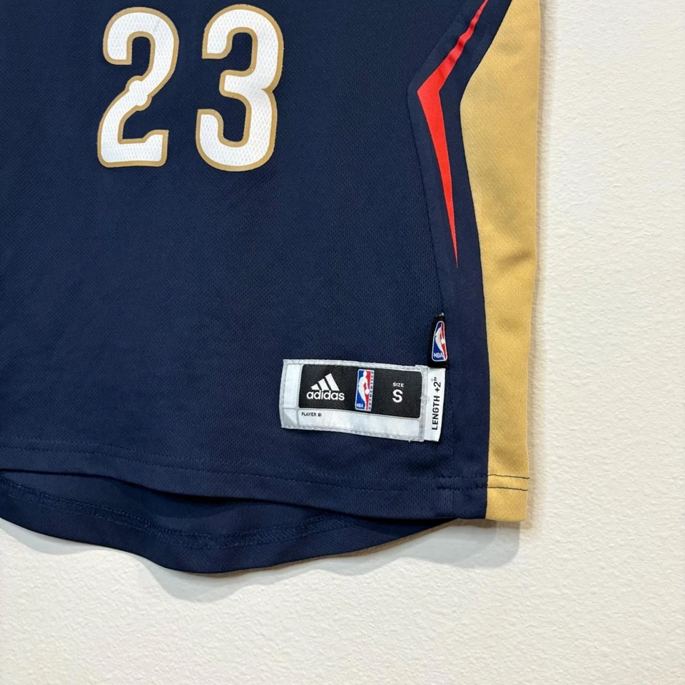 Camiseta deportiva pequeña Adidas Swingman New Orleans Pelicans NBA Anthony Davis juvenil Foto 4 de 4