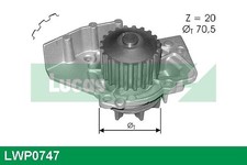 Pompe à eau Citroen C8