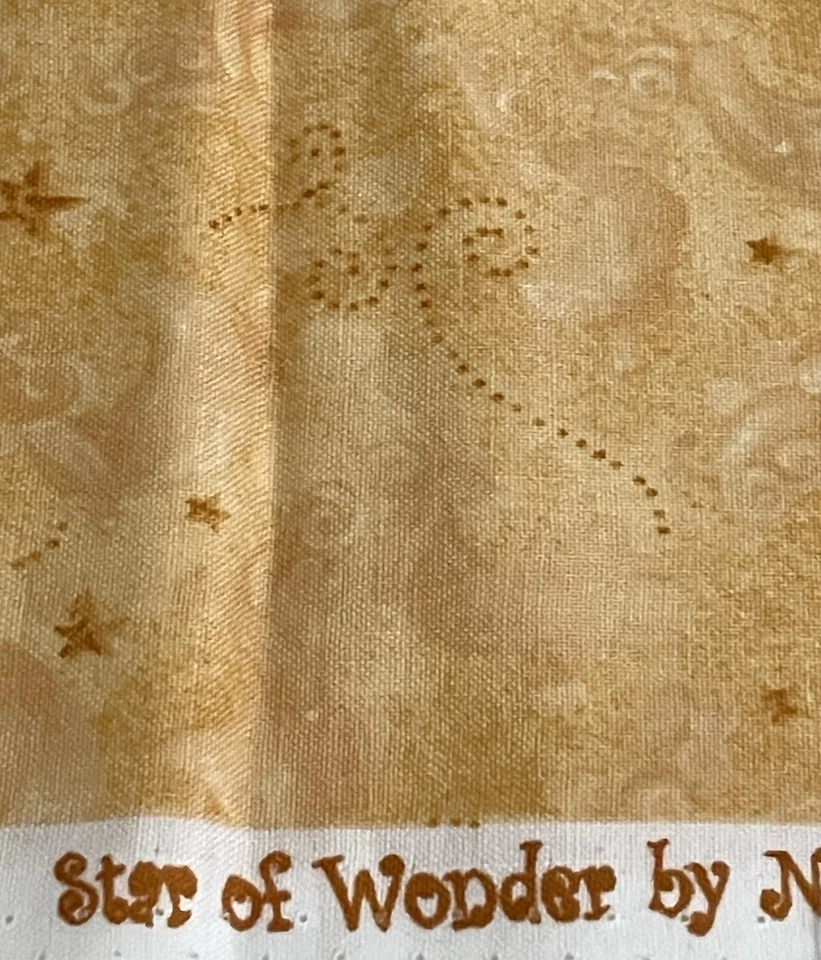 Star of Wonder by Nancy Halvorsen for Benartex Inc Cotton Screen Print 1.18 yd - Image 3 of 4
