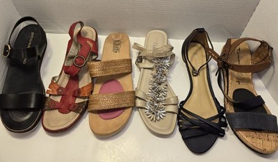 6 pair Lot of Women's Heels/Shoes, Talbots, Cliffs, Flexx, Tamaris, Remonte