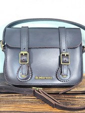 Borsa a tracolla Dr Martens the Original 7 pollici marrone Brando in pelle (84)