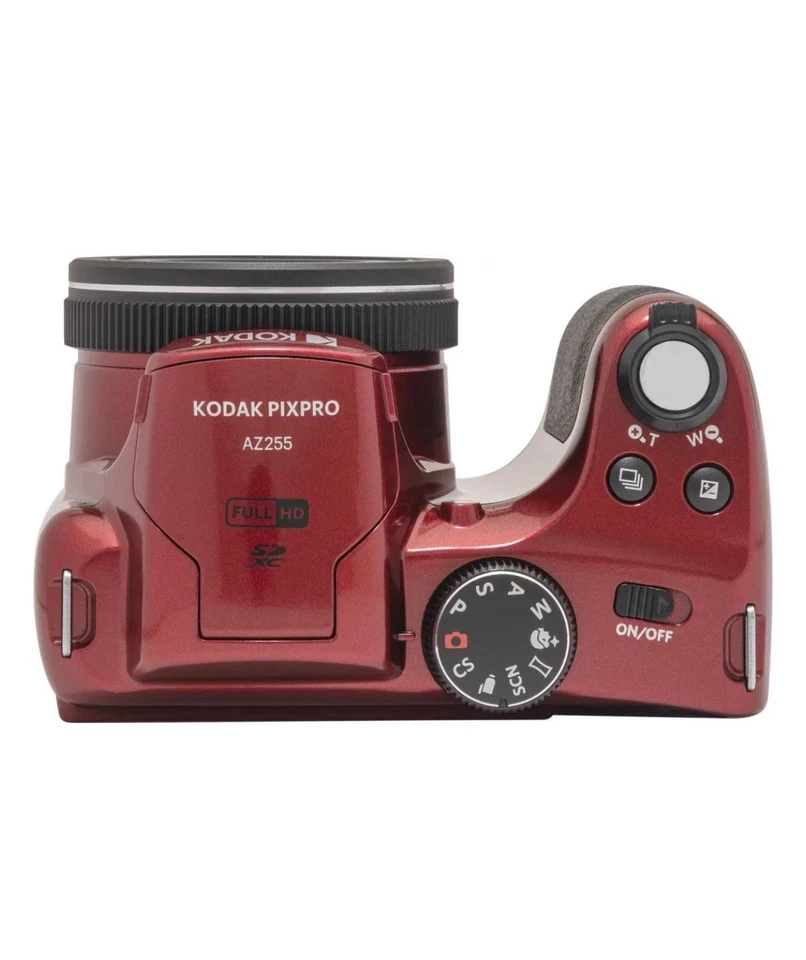 KODAK Pixpro AZ255 Rot (25xOptical Zoom, Full-HD, 16MP, 3" LCD) Zustand: Neu - Bild 4 von 4