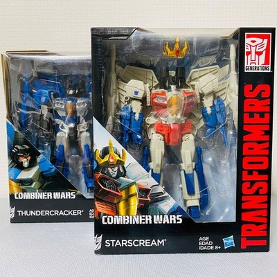 Transformer Leader Class Starscream Thundercracker 2 Items