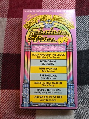 FABULOUS FIFTIES / ROCK N ROLL HISTORY VHS (1988) GOODTIMES VIDEO Buy 2 Get 1 